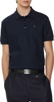 Burberry Metal Knight Cotton Polo Shirt