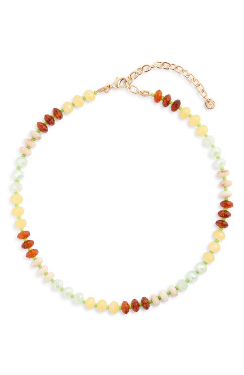 NORDSTROM NORDSTROM COLOR POP BEADED NECKLACE 