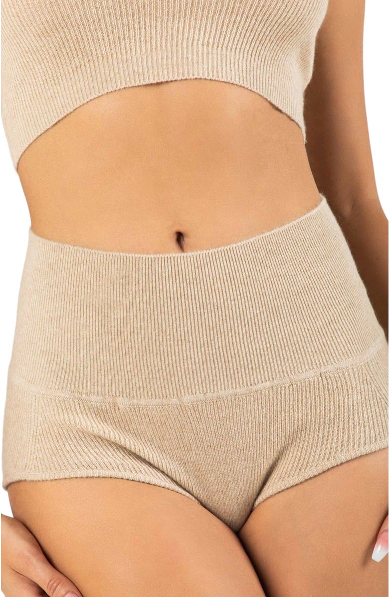 GOBI Mongolian Cashmere Cashmere Underwear, Main, color, Beige