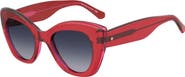 Kate Spade dominica 49mm gradient rectangular sunglasses