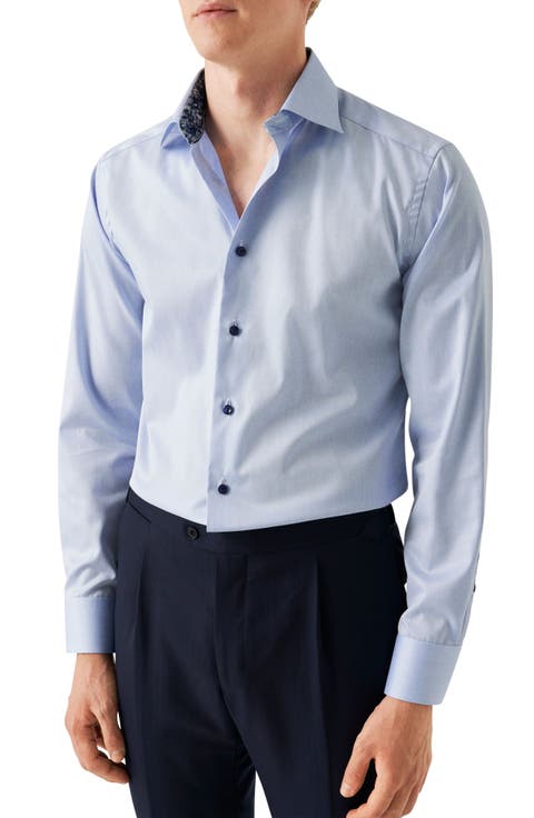 Contemporary Fit Twill Dress Shirt