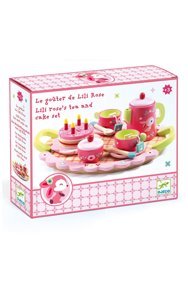 Lili Roses Tea Party Playset, Alternate, color, MULTI