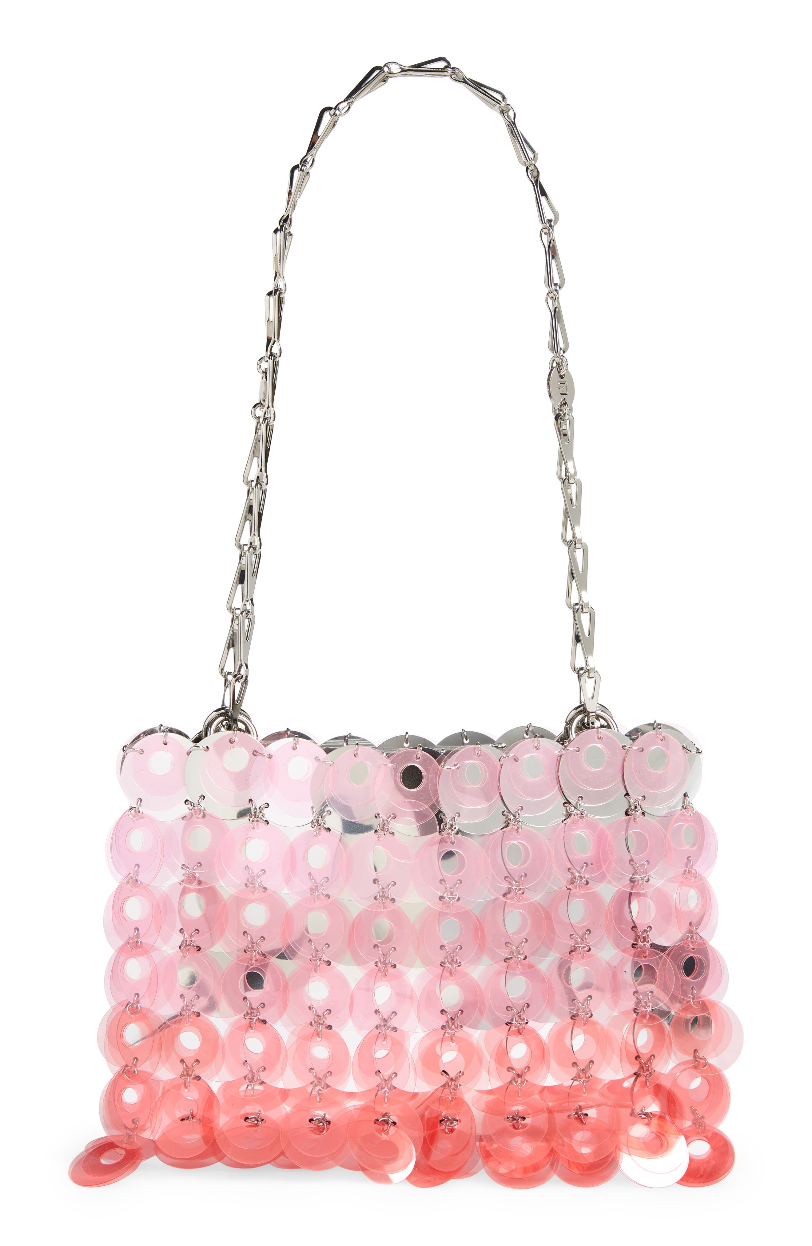 Rabanne paco rabanne Sparkle Shoulder Bag, Alternate, color, 