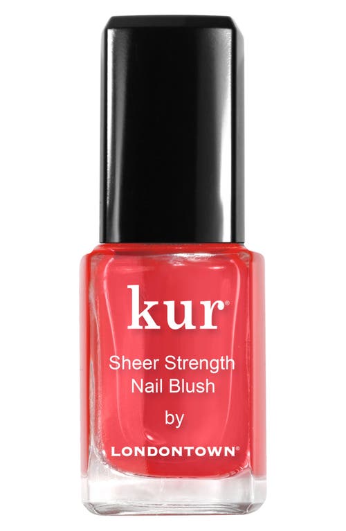 Londontown Sheer Strength Nail Blush in Poppy 