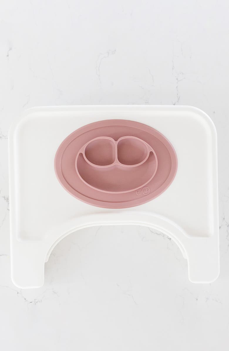ezpz BapronBaby Delilah Floral Bapron & ezpz Mini Mat Bundle, Alternate, color, Blush