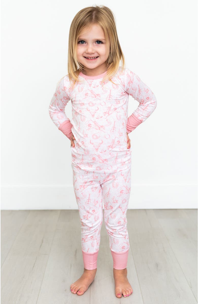 Laree + Co JosieMae 2-Piece Long Sleeve Set, Alternate, color, Pink