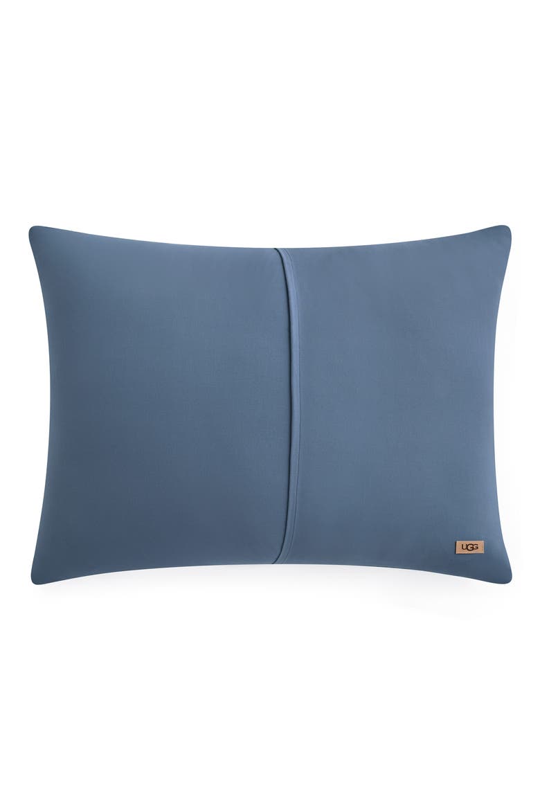 Devon Textured Comforter & Sham Set, Alternate, color, TAHOE BLUE