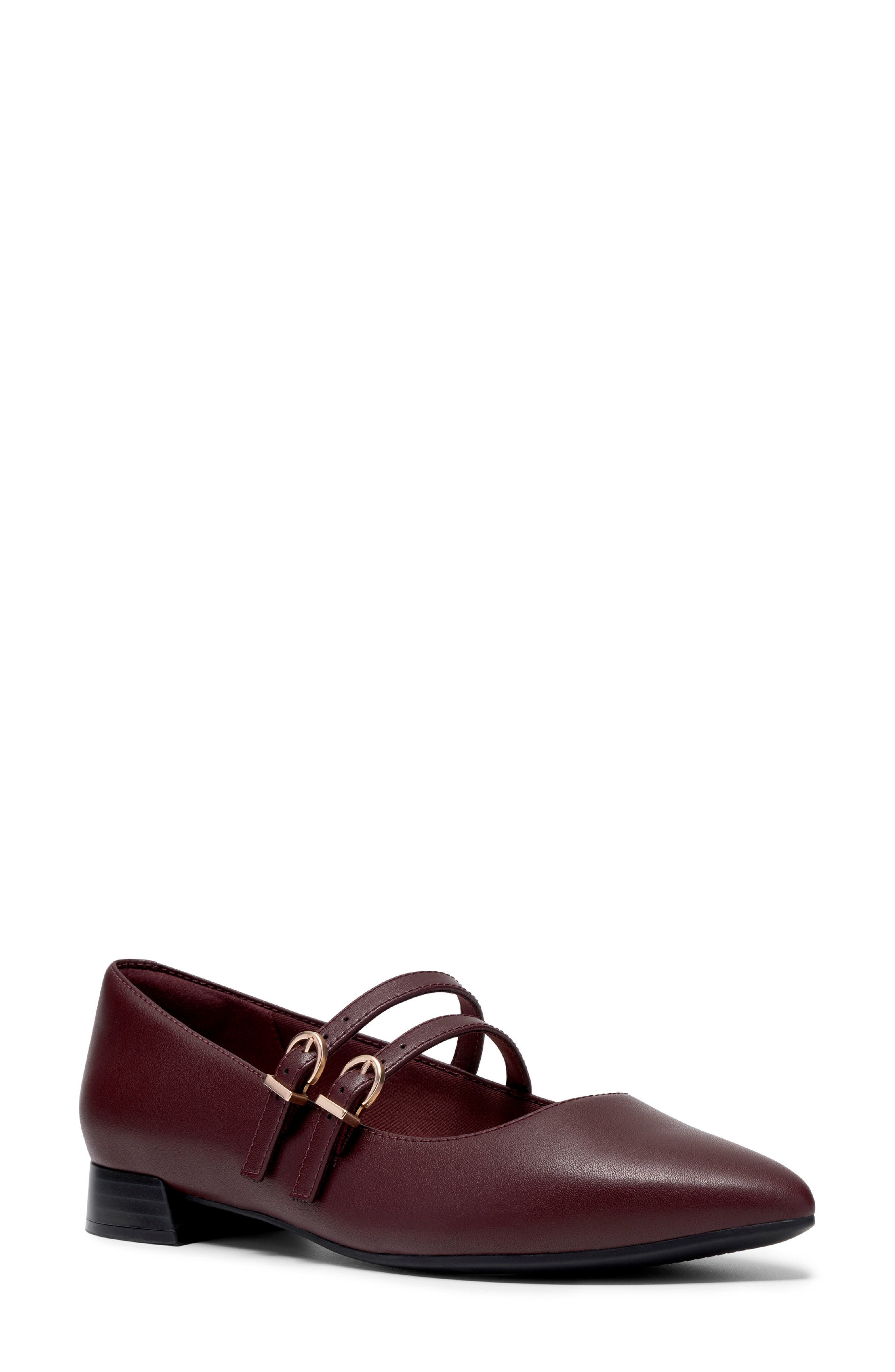 BURGUNDY LEATHER