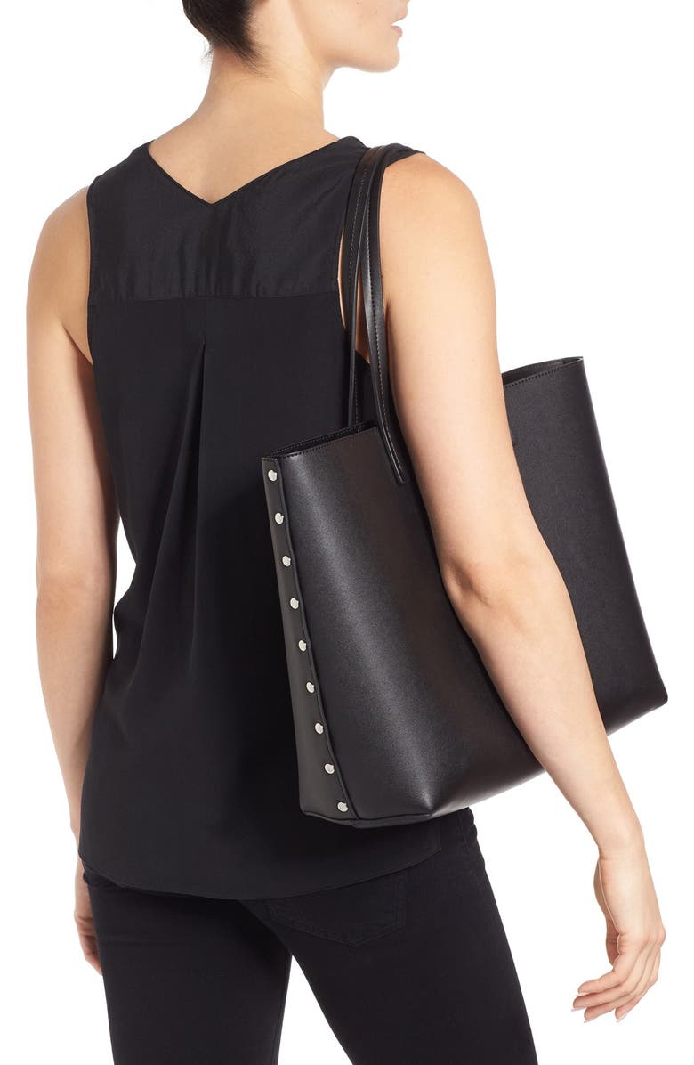 Chelsea28 Olivia Faux Leather Tote, Alternate, color,