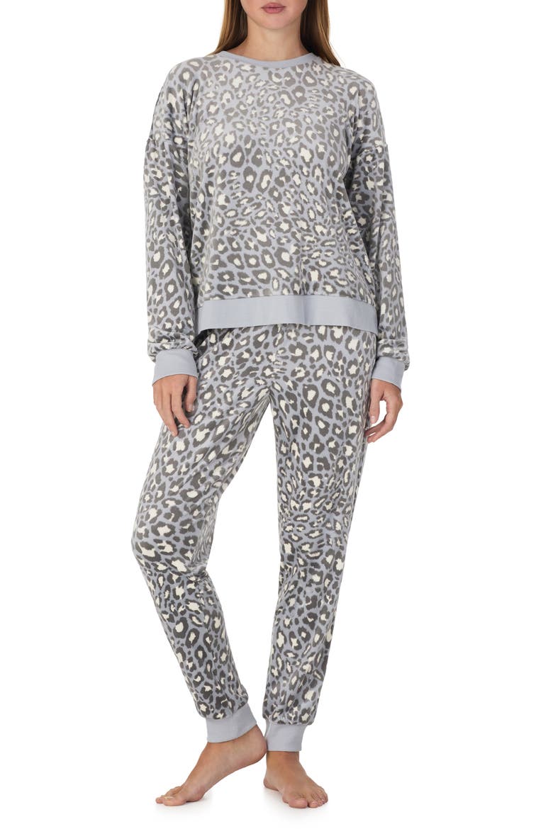Heart Pajamas, Main, color, GREY/ PRINT