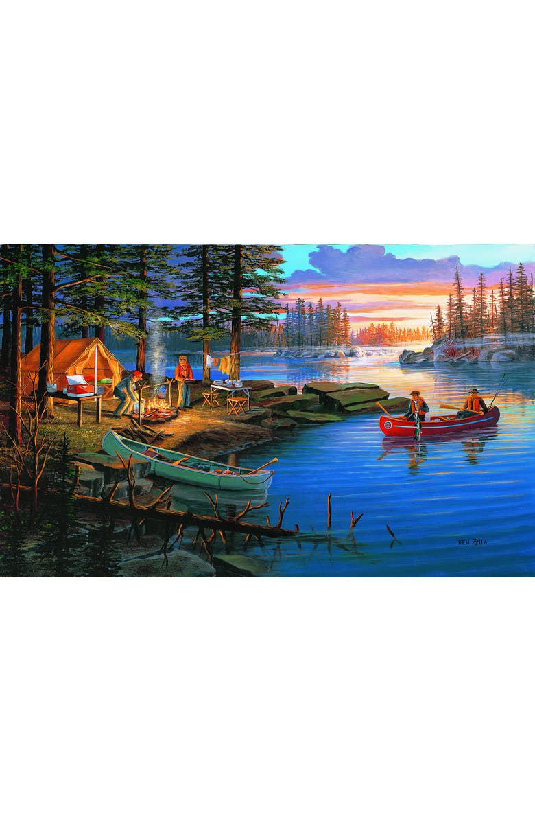 Sunsout Campfire Memories 300 piece Jigsaw Puzzle for Adults, Alternate, color, Multicolor