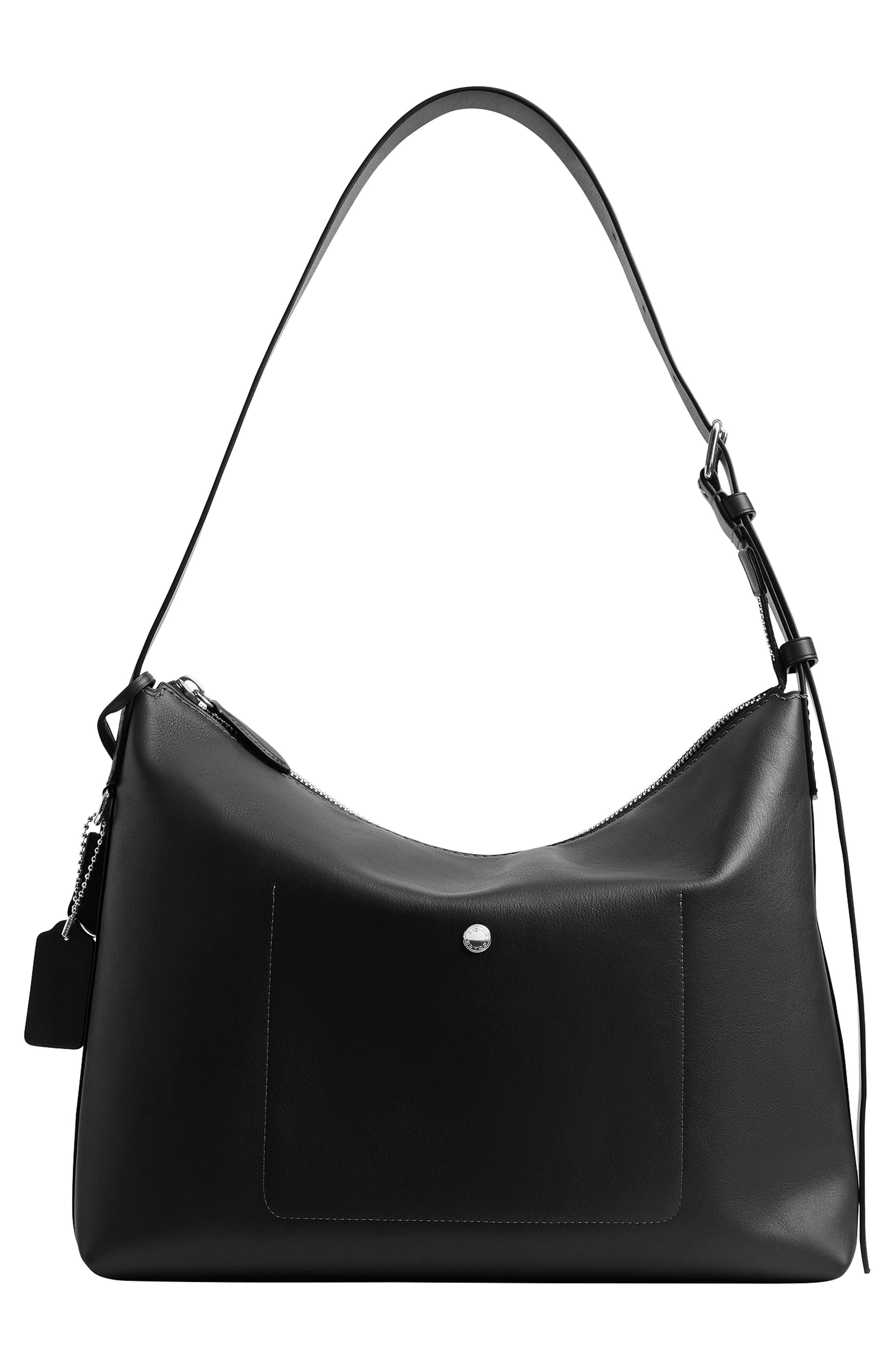 COACH Mott Leather Messenger Bag, Alternate, color, 