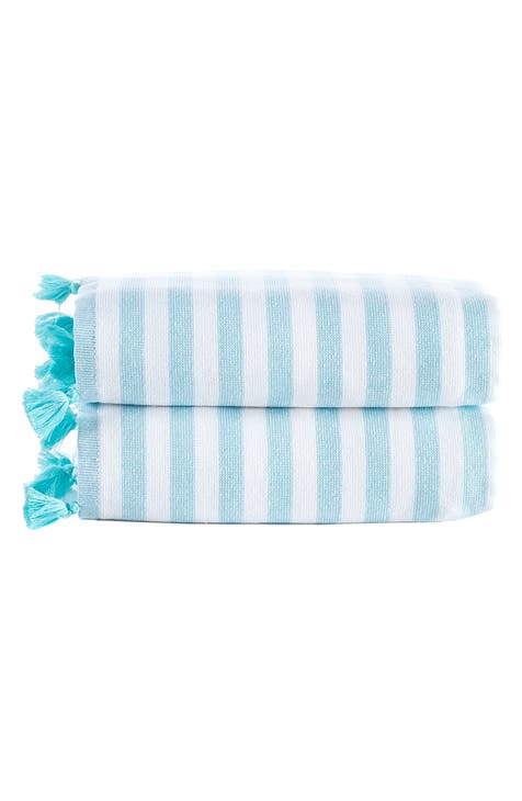 Pesthemal 2-Pack Turkish Cotton Bath Towels