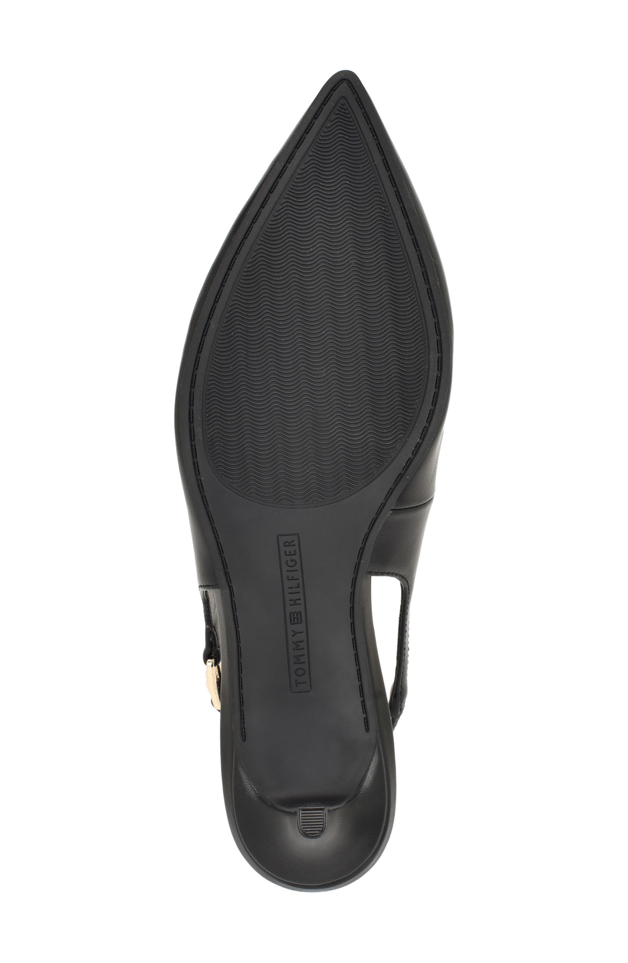 Tulley Faux Leather Slingback Pump, Alternate, color, BLACK