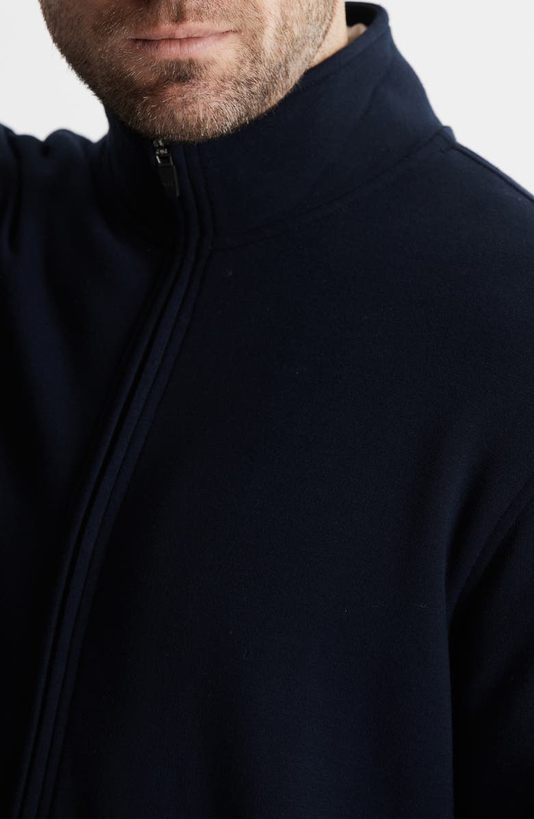 JACHS Tribeca Soft Touch Zip-Up Jacket, Alternate, color, Navy