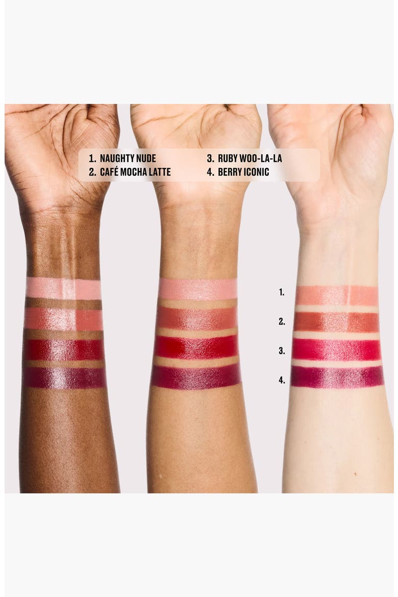 M·A·Cximal Sleek Satin Lipstick (Limited Edition), Alternate, color, CAF MOCHA LATTE