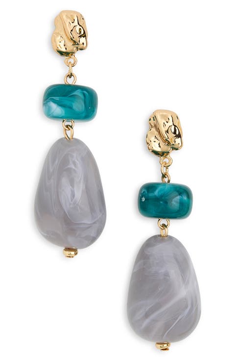 Resin Drop Earrings