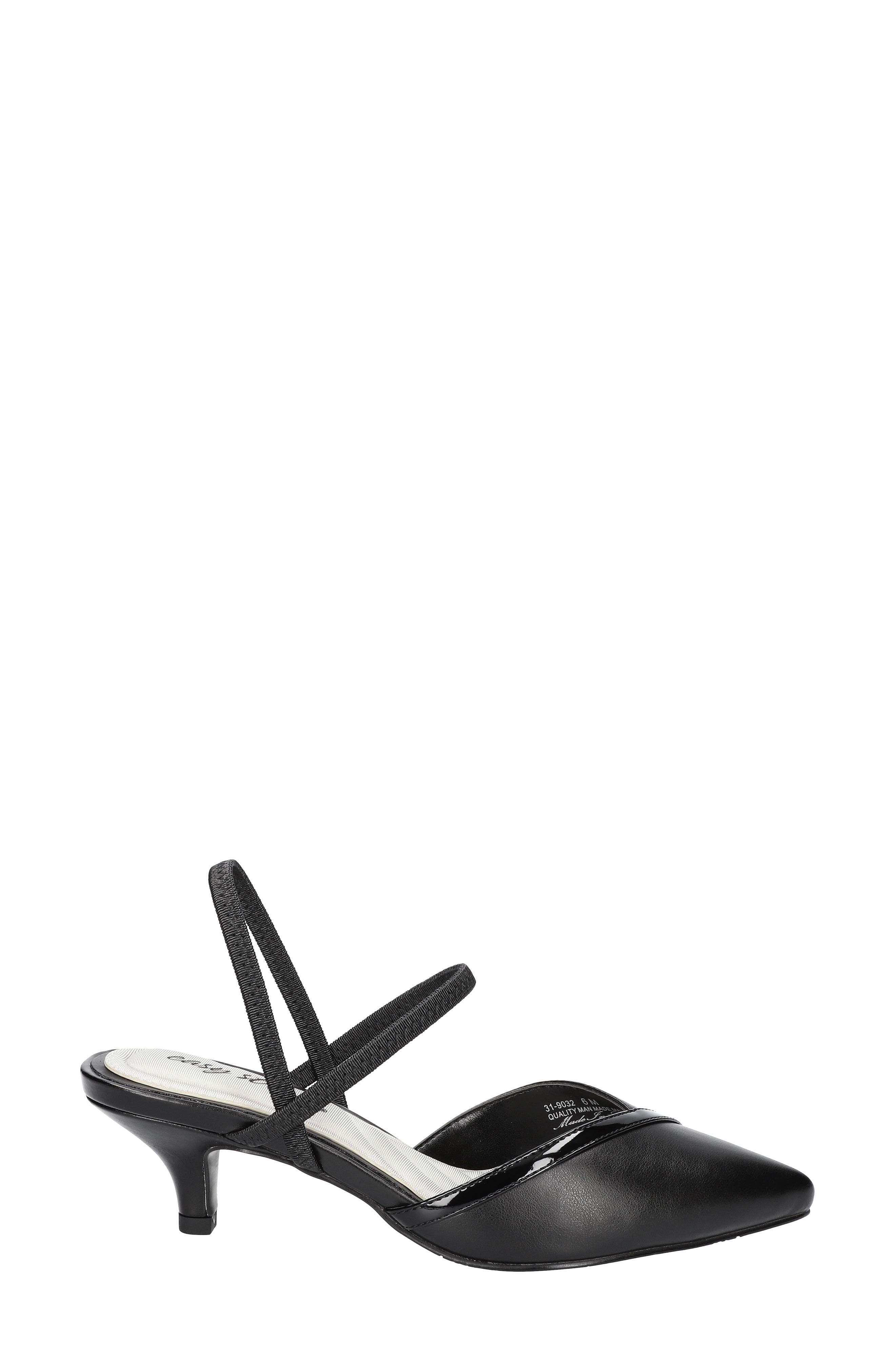 EASY STREET Uunna Slingback Pump, Alternate, color, Black