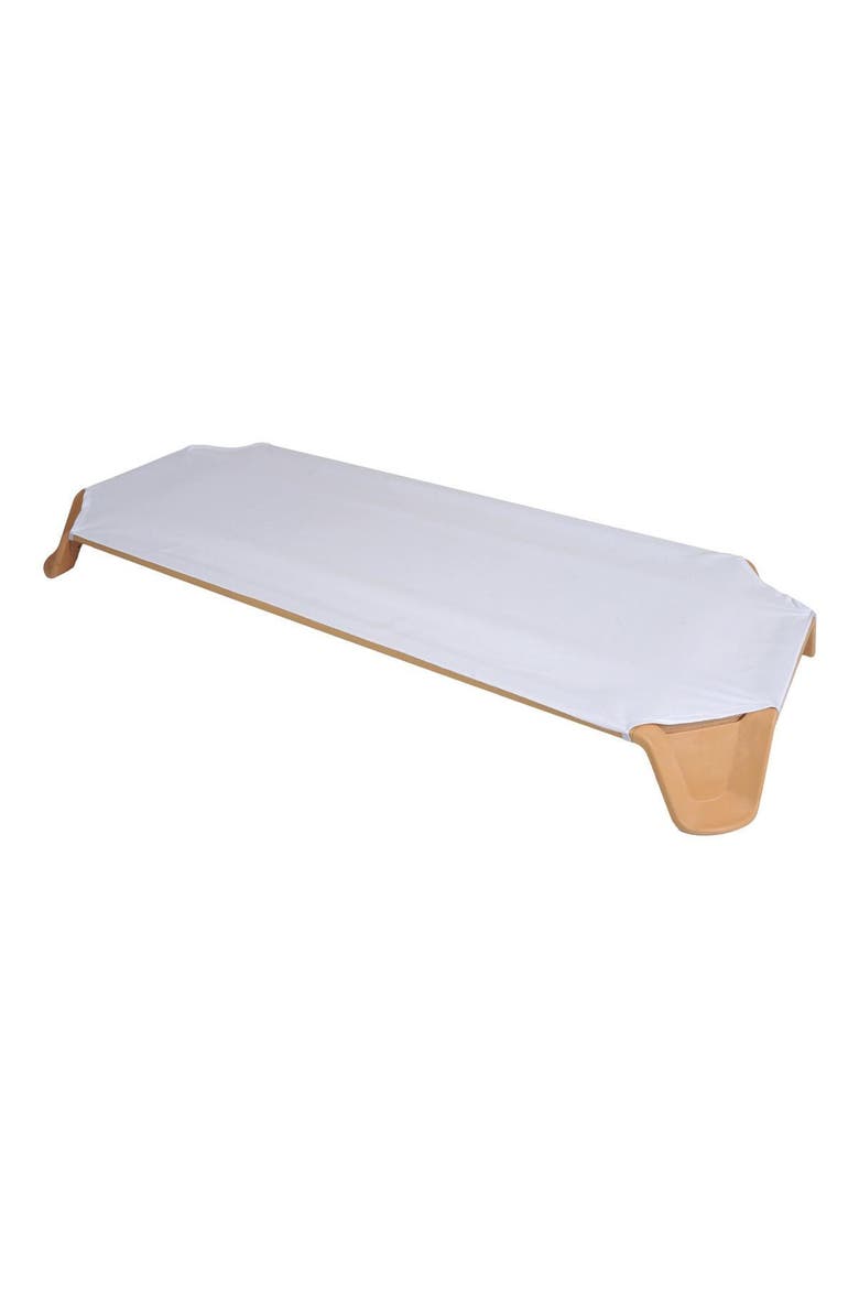 Standard Cot Sheet - Preschool - White - Set of 4, Alternate, color, White