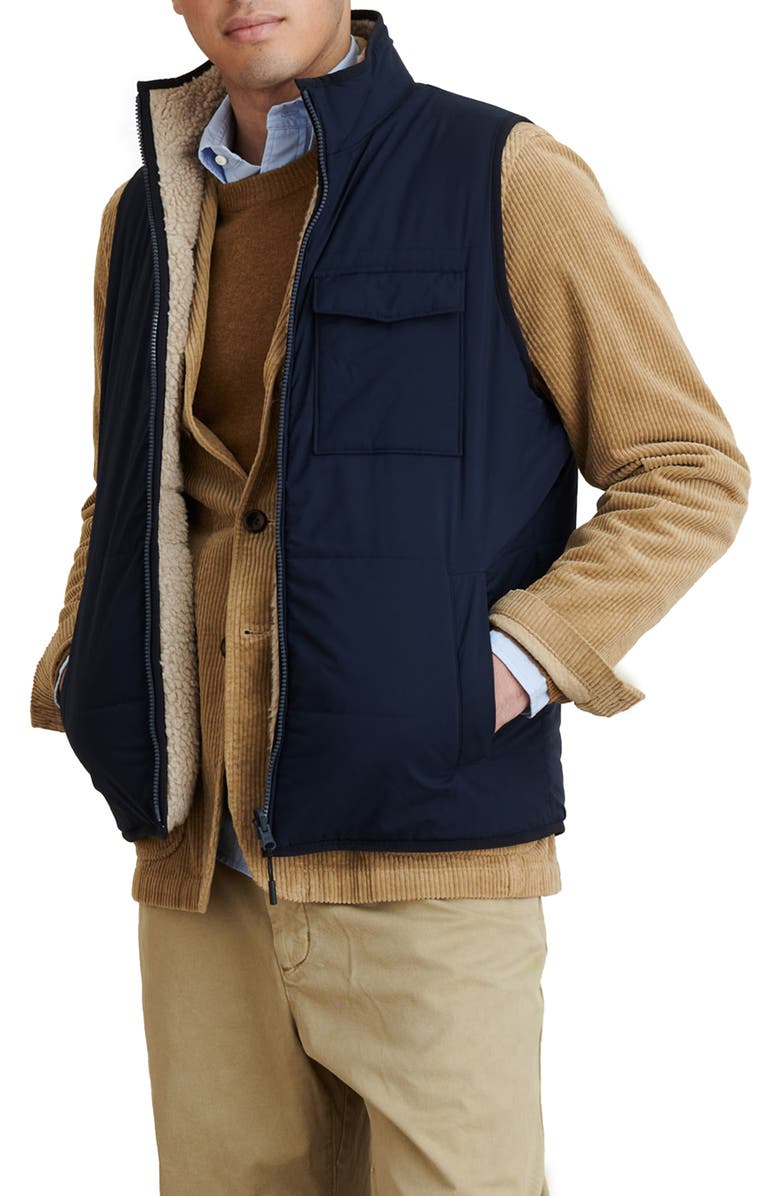Alex Mill Reversible Fleece Vest, Alternate, color, 