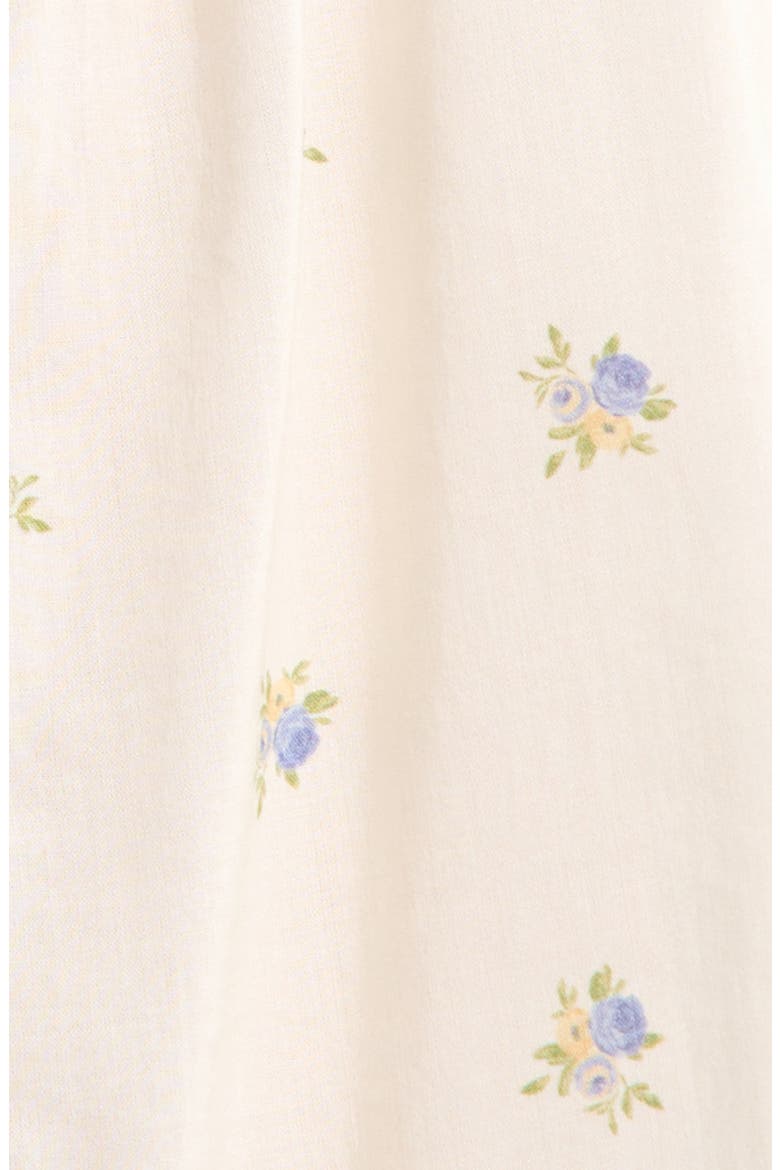 Paloma Floral Print Pajamas, Alternate, color, PETITE ROSE