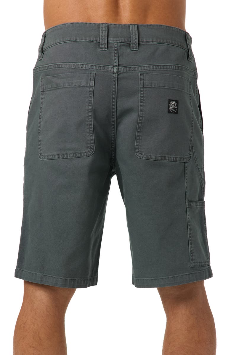O'Neill OG Dockside Utility Stretch Canvas Shorts, Alternate, color, Dark Shadow