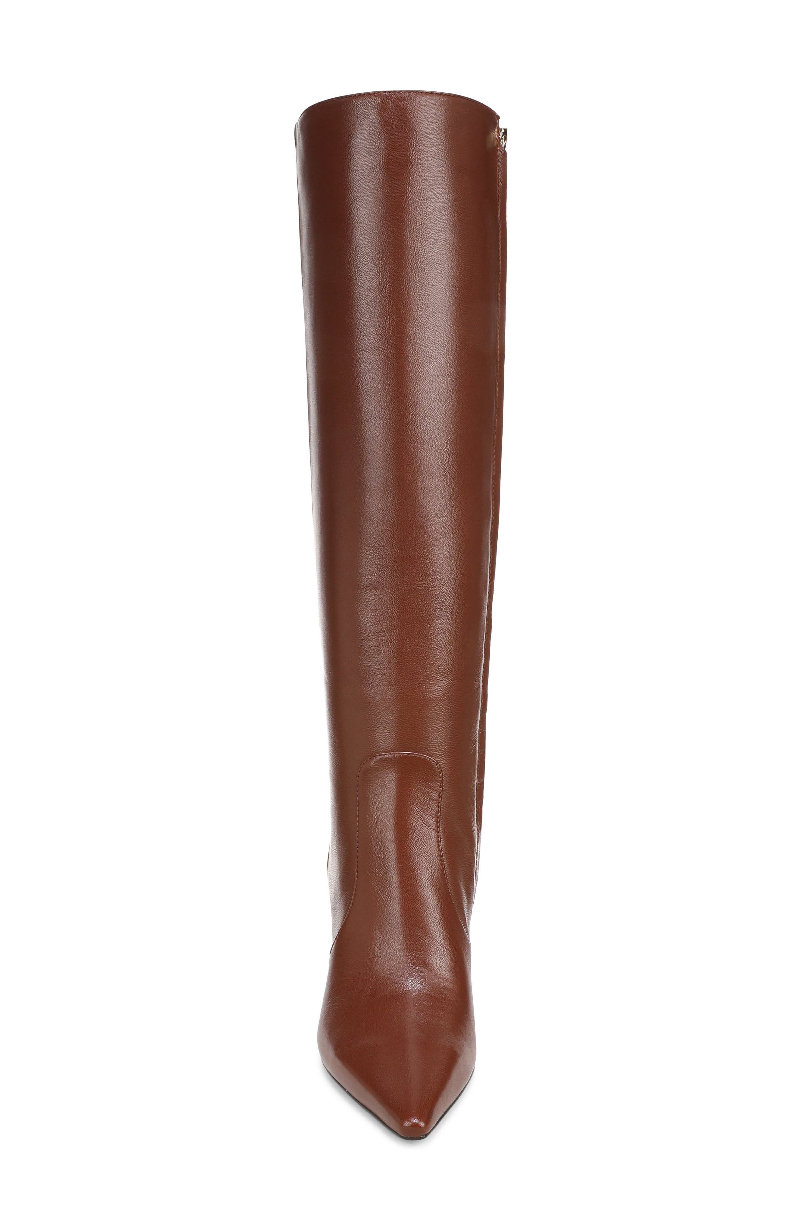 Cassie Knee High Boot, Alternate, color, CHESTNUT BROWN