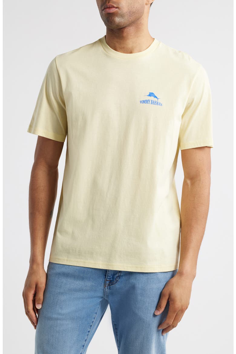Summertime Snooze Cotton Graphic T-Shirt, Main, color, LIGHT