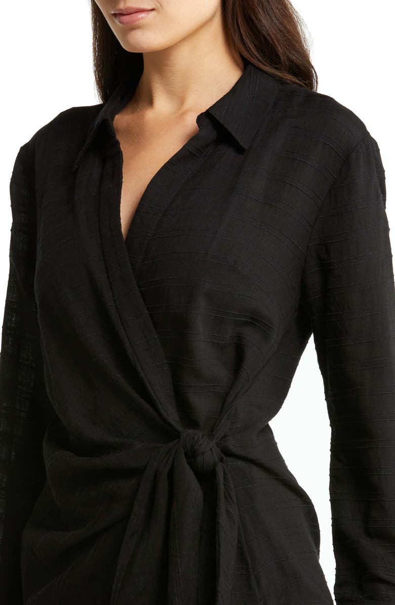 LSPACE L Space Daydream Side Tie Tunic Cover-Up Dress, Alternate, color, 