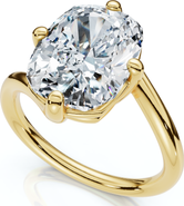 Bliss Diamond Certified 4Ct Atelier Solitaire Diamond Engagement Ring 14k Gold Lab Grown