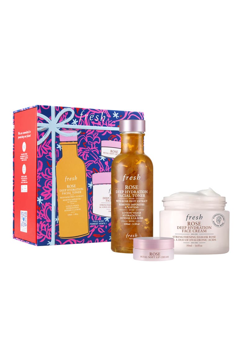 Rose Deep Hydration Essential Set (Nordstrom Exclusive) USD $75 Value, Main, color, NO COLOR