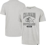 '47 Men's '47  Heather Gray Colorado Buffaloes 1876 Line Press Franklin T-Shirt
