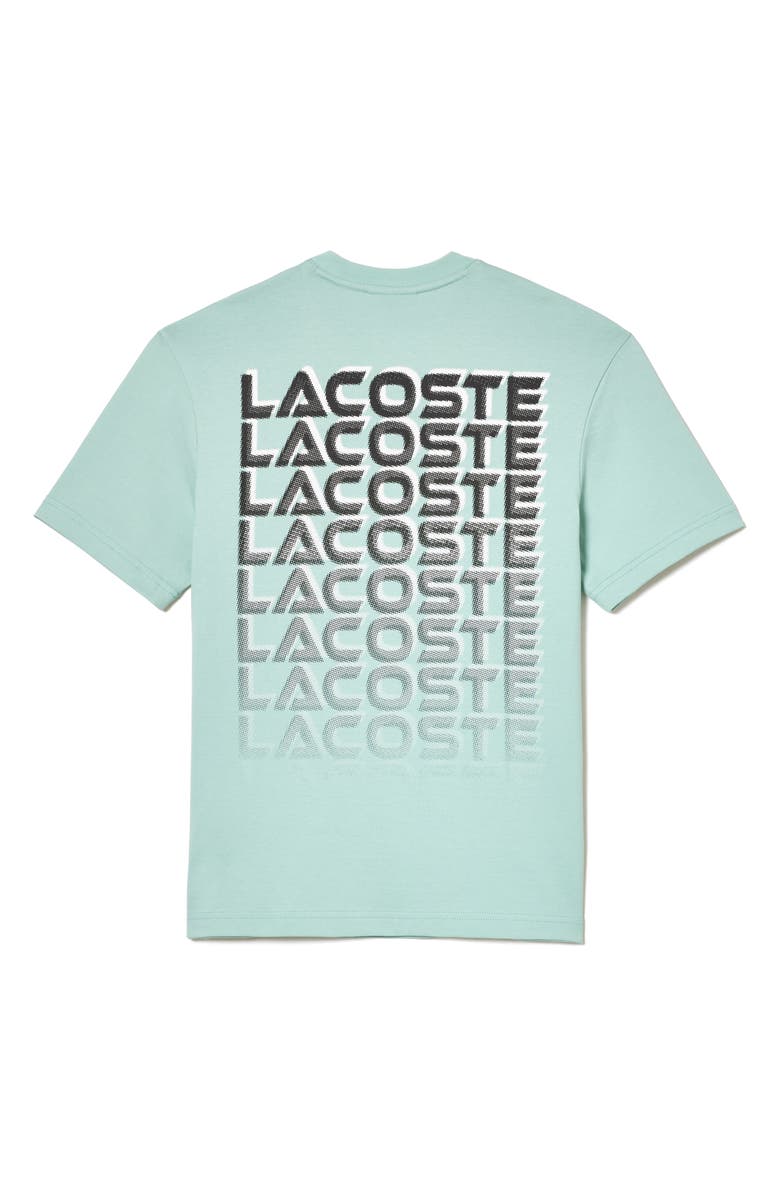 Lacoste Relaxed Fit Logo Cotton Graphic T-Shirt, Alternate, color, Pastille