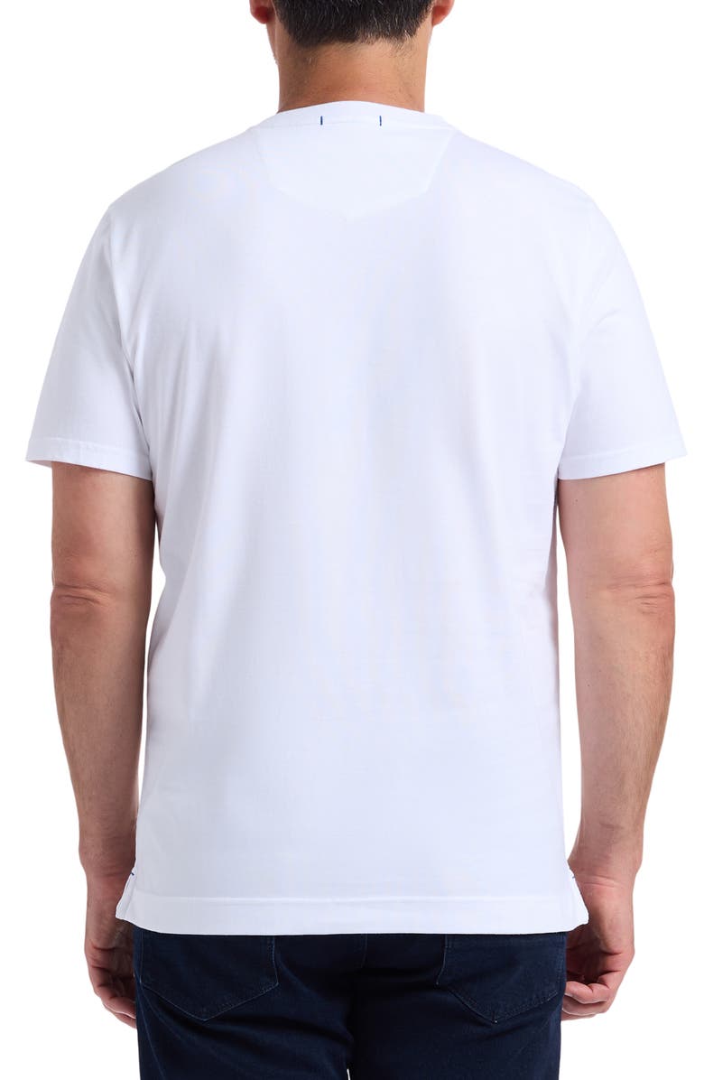 Robert Graham Jockey Club Graphic T-Shirt, Alternate, color, White