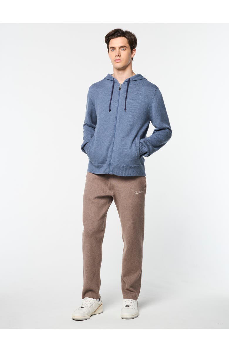 Sergio Tacchini Fausto Knit Hoodie, Alternate, color, Faded Denim