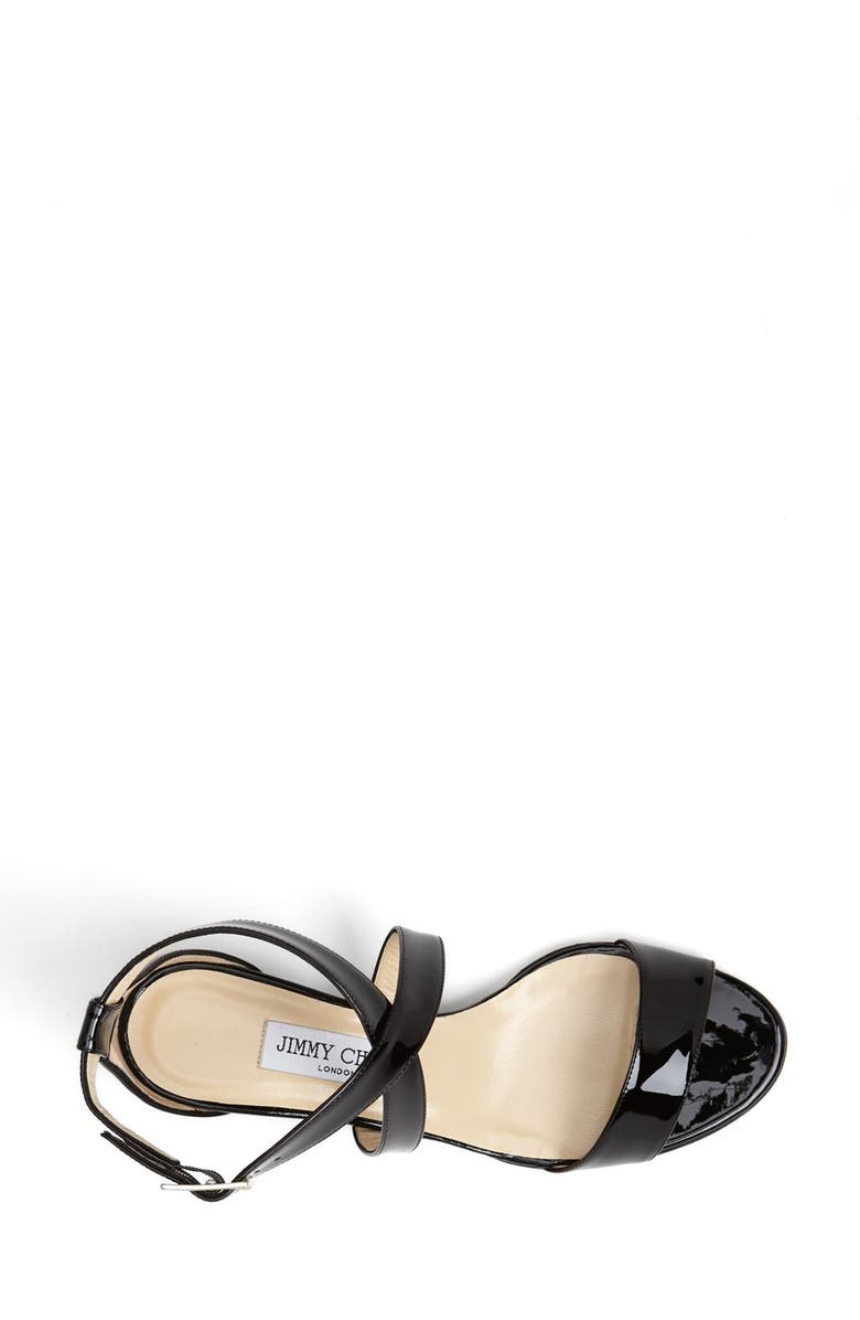 Jimmy Choo 'Chiara' Strap Wedge Sandal, Alternate, color,