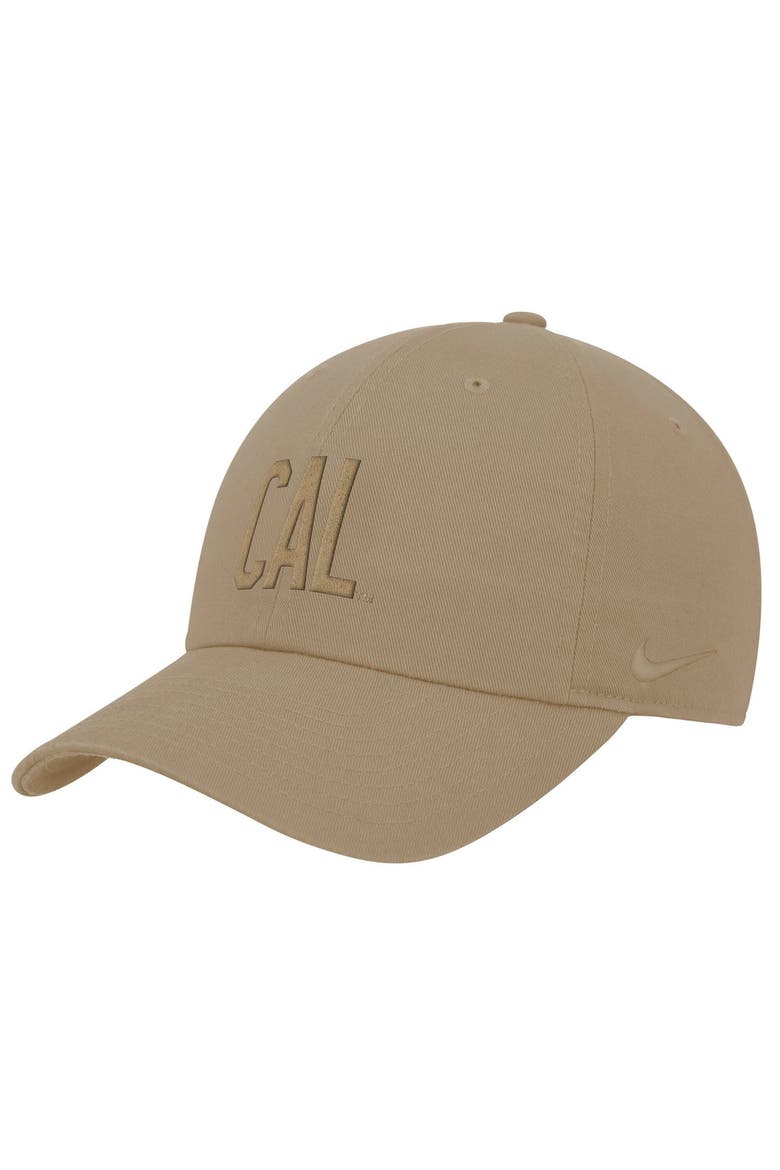 Men's Nike Beige Cal Bears Club Adjustable Hat, Main, color, Beige