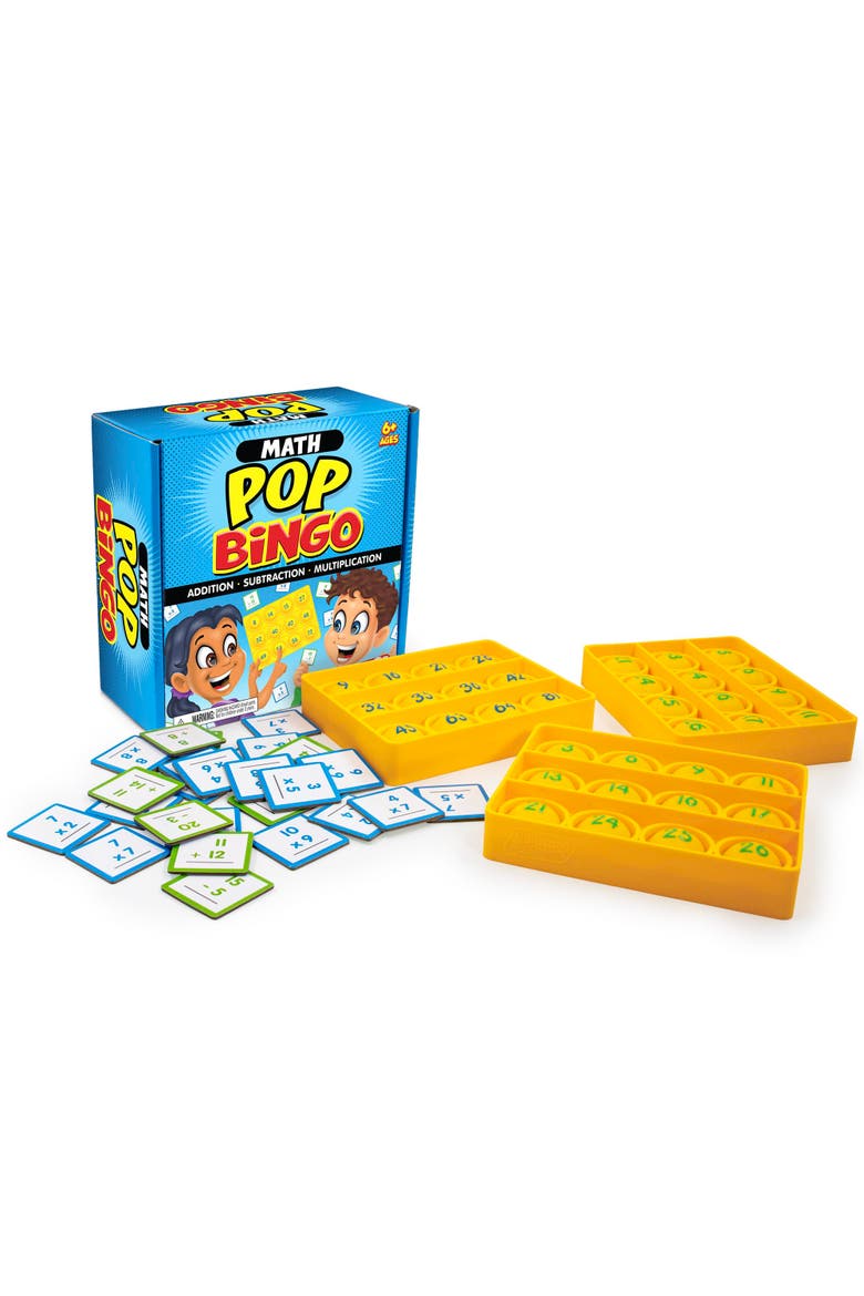 Math Pop Bingo, Main, color, Multicolored
