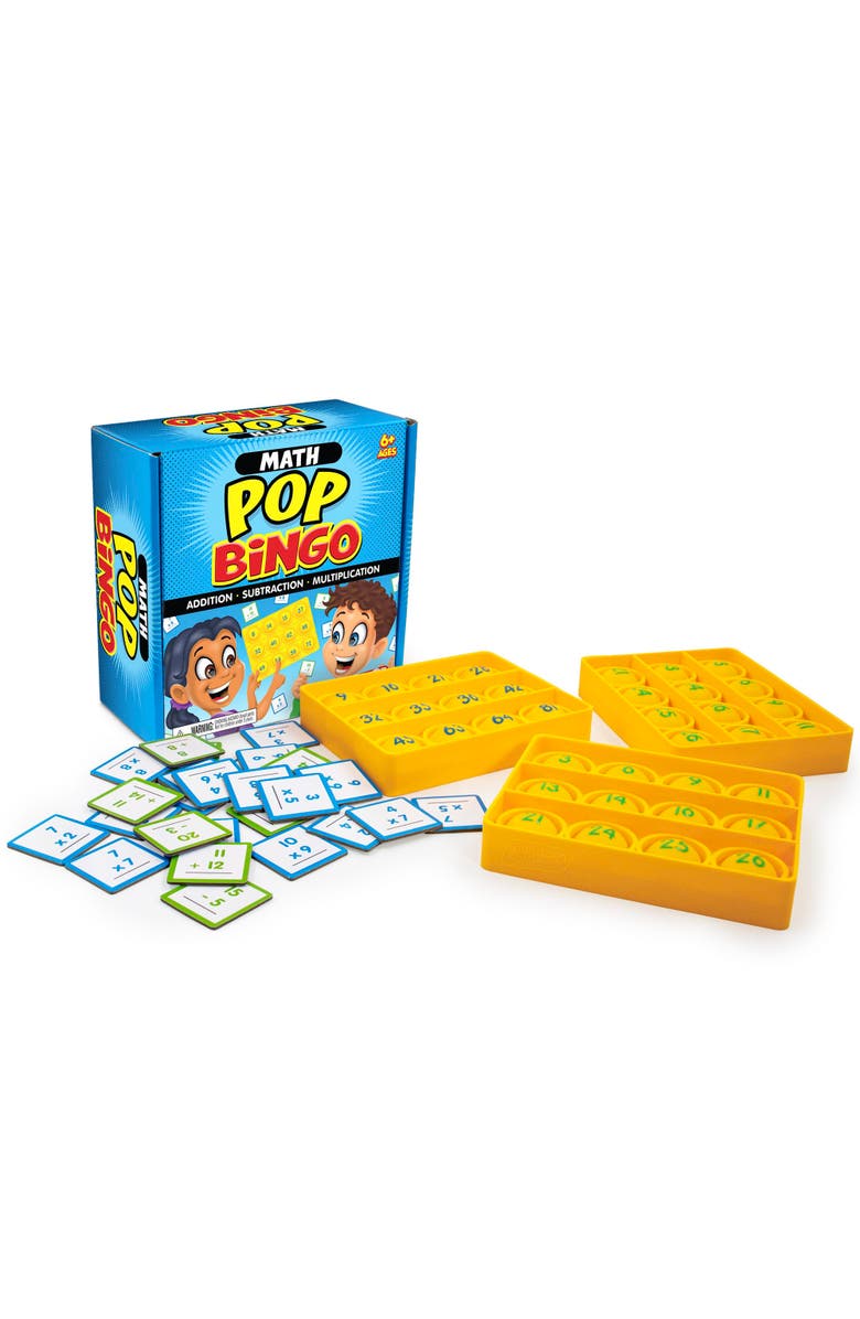 Junior Learning Math Pop Bingo, Main, color, Multicolored