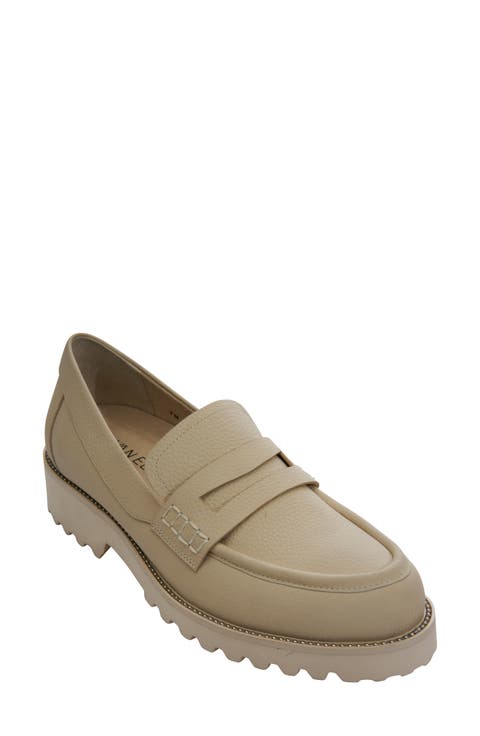 Zayna Water Resistant Penny Loafer (Women)