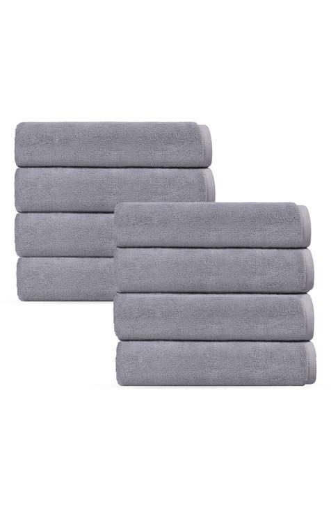 Puresoft 8-Piece Turkish Cotton Washcloths