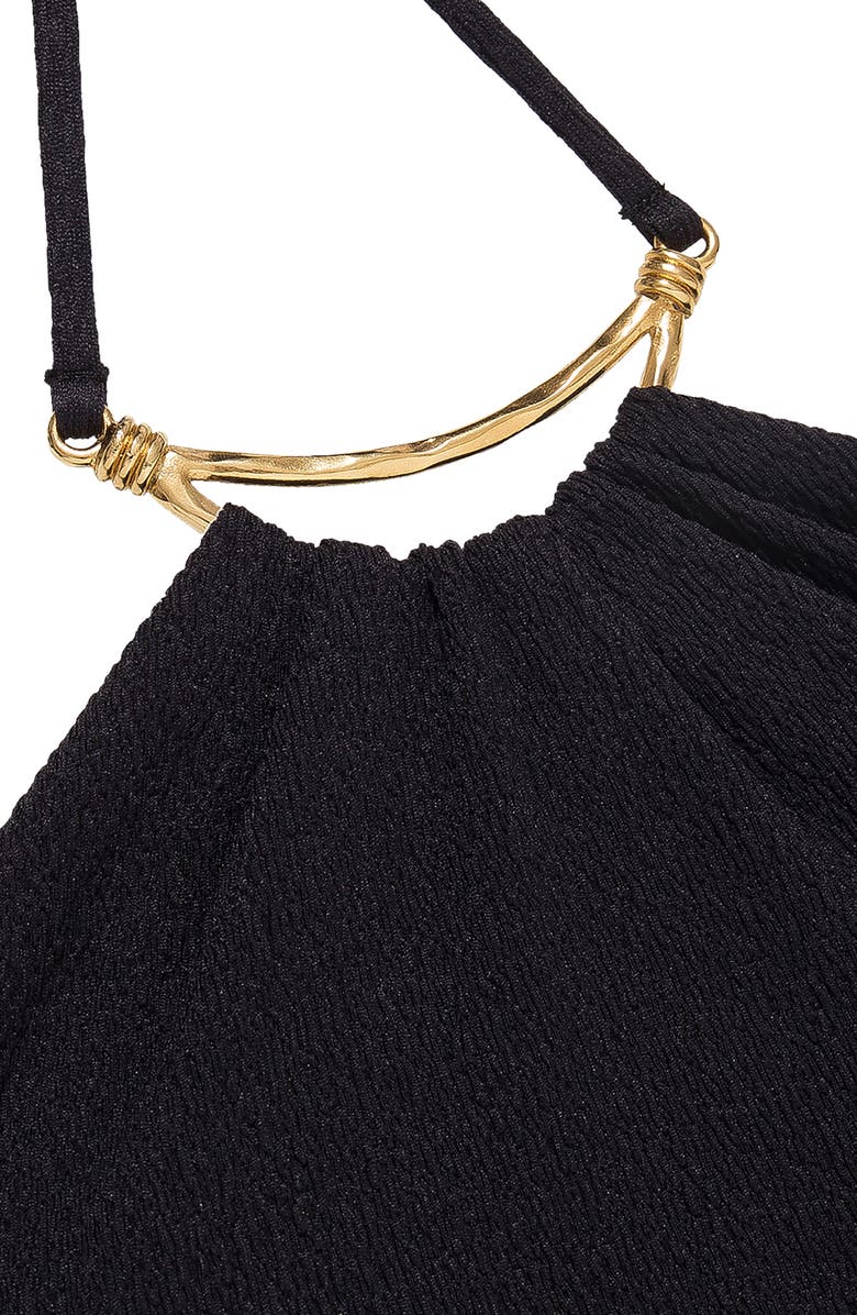 ViX Paula Hermanny Callie One-Piece Swimsuit, Alternate, color, Black