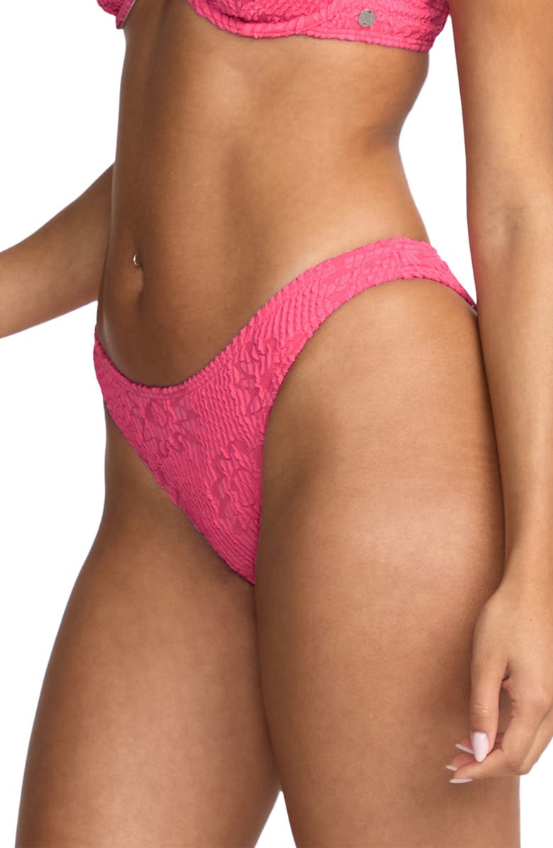 Billabong We're Wild Hike Bikini Bottoms, Alternate, color, Paradise Pink