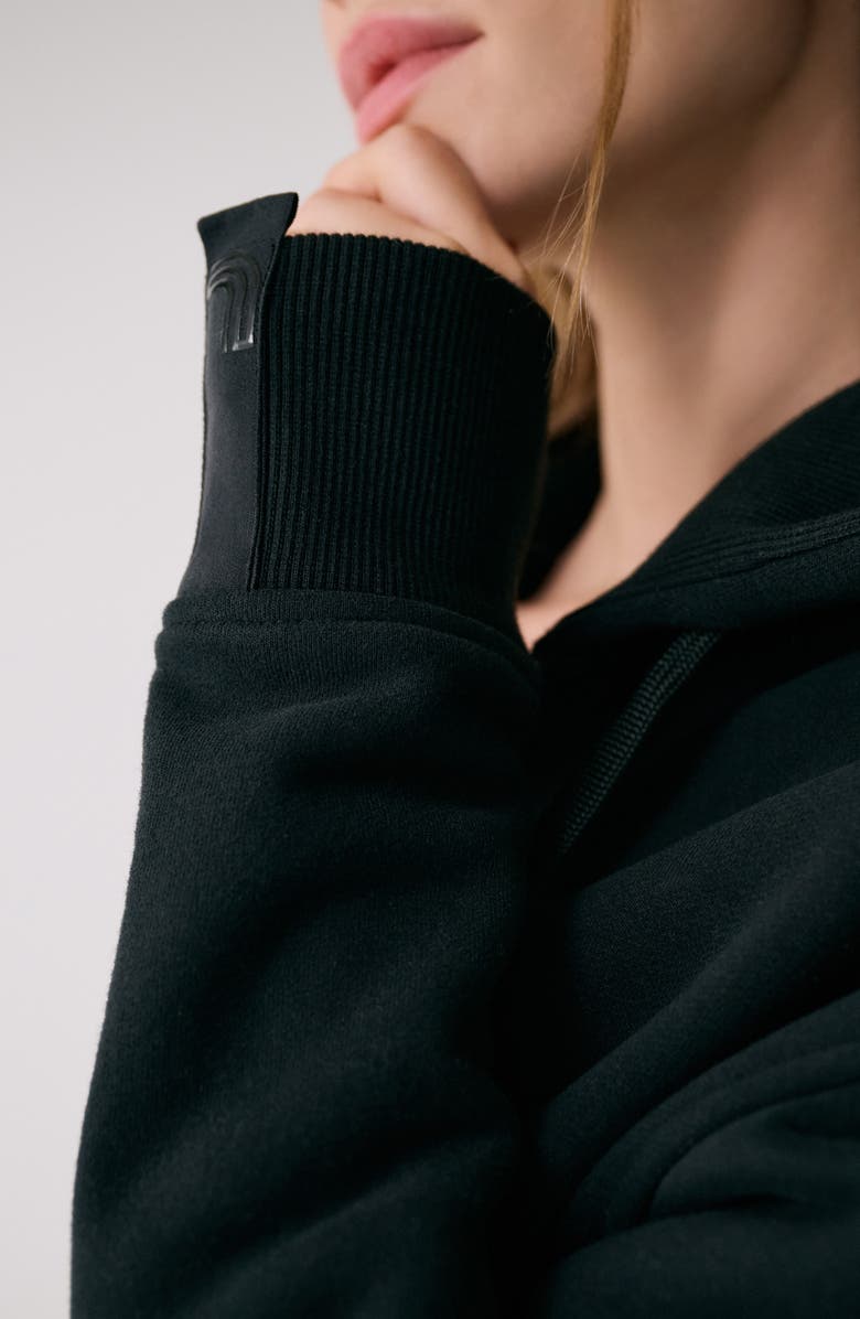 Lole Yonder Zip-Up Hoodie, Alternate, color, Black