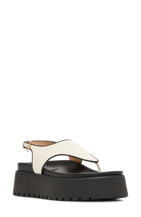 Tabor Slingback Platform Wedge Sandal (Women)