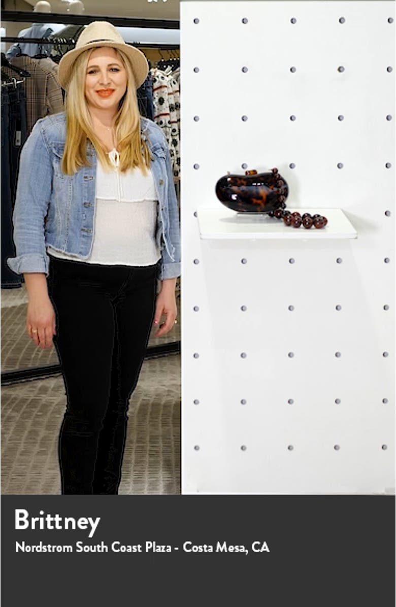 Tallulah Acrylic Shoulder Bag, sales video thumbnail