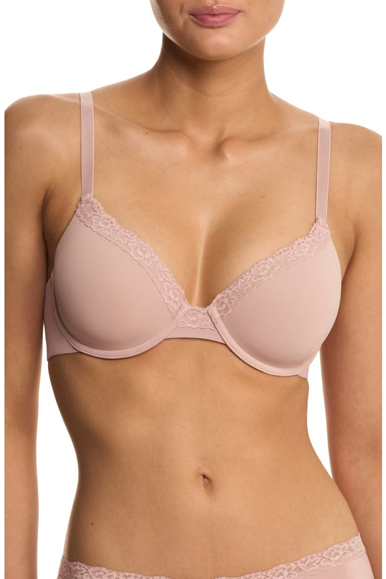Finishing Touch Full Coverage Underwire Bra, Main, color, ROSE BEIGE