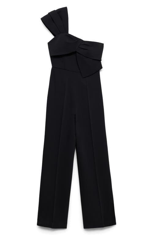 Mango Asymmetric Wide Leg Jumpsuit