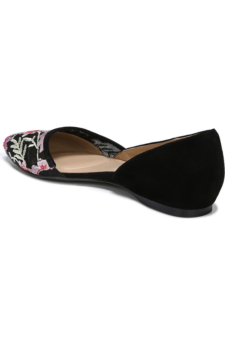 Naturalizer Samantha Half d'Orsay Flat, Alternate, color,