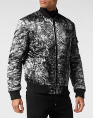 PHILIPP PLEIN Nylon Bomber Tattoo Men
